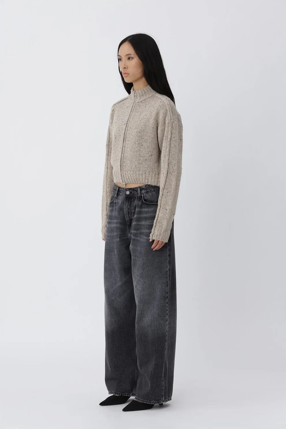 Alea Zip Knit Cardigan