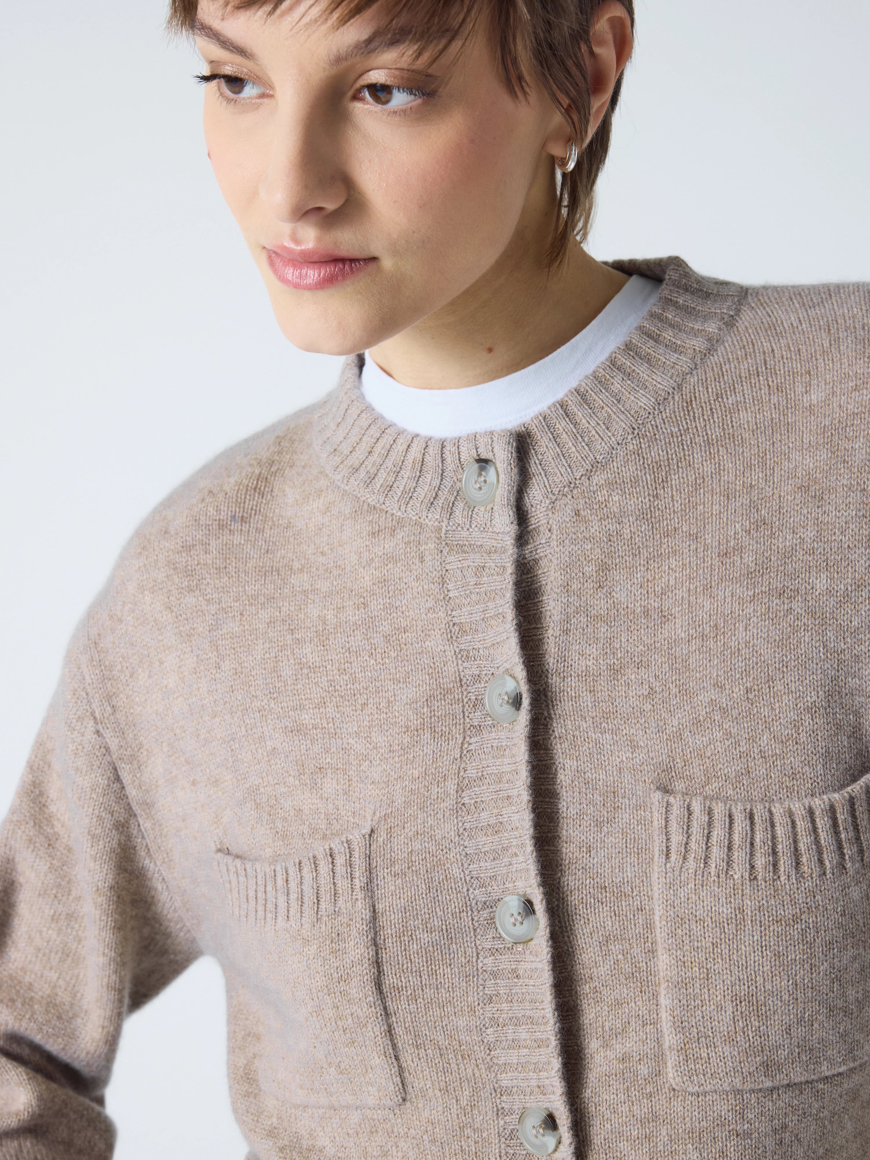 Rita Cardigan Chestnut