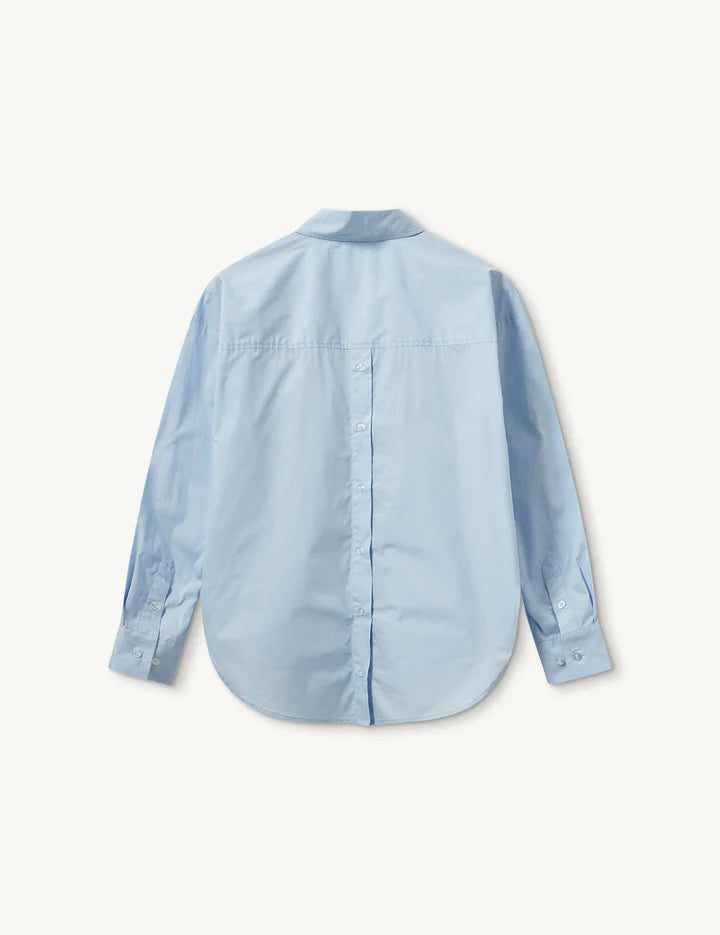 Claire Oversized Shirt - Light Blue