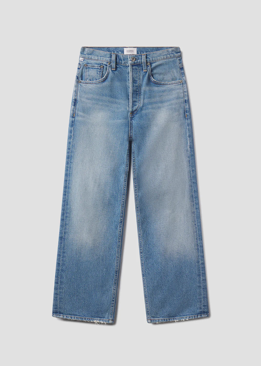Delfina High Rise Straight Denim