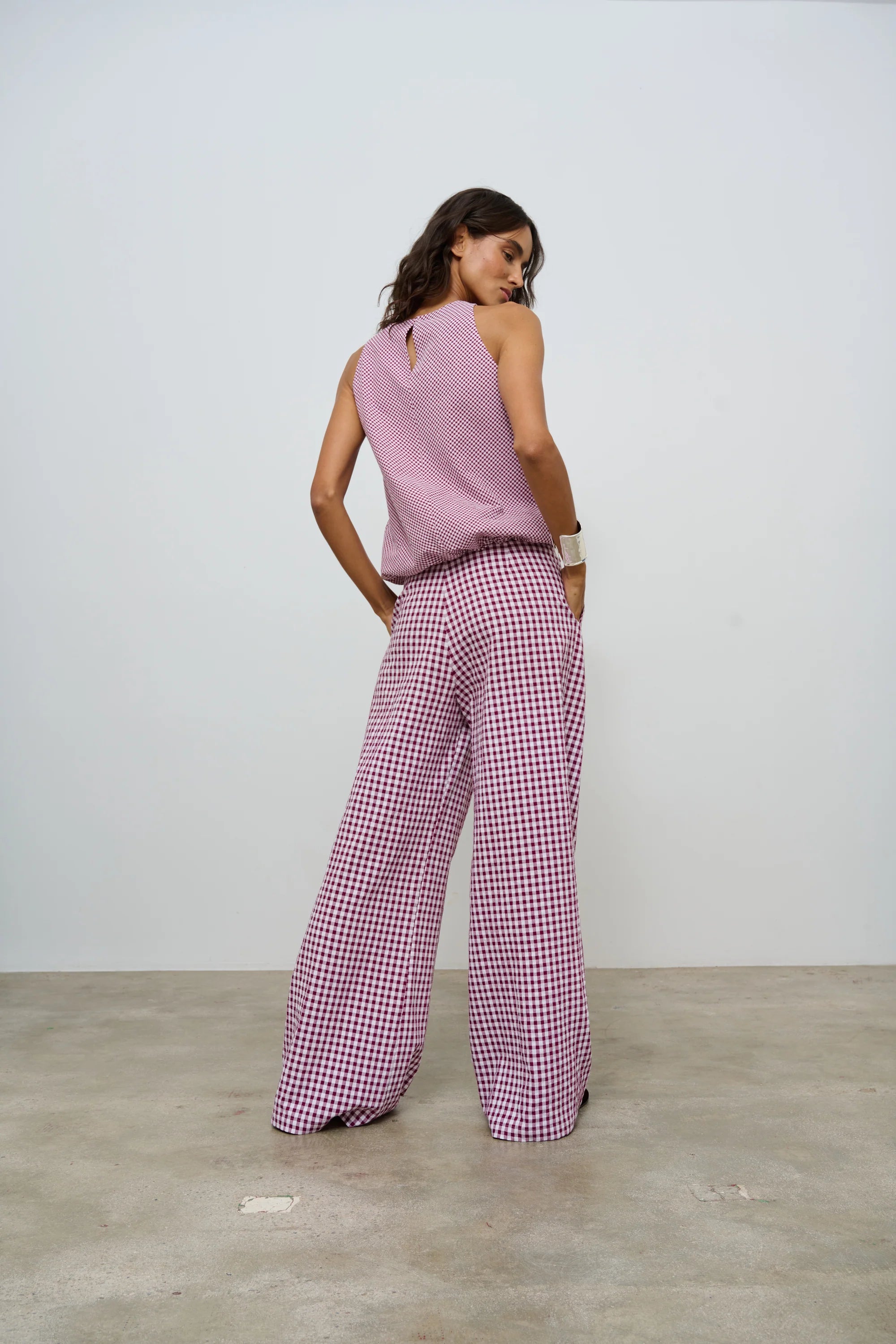 Pants Frankie Vichy Burgundy