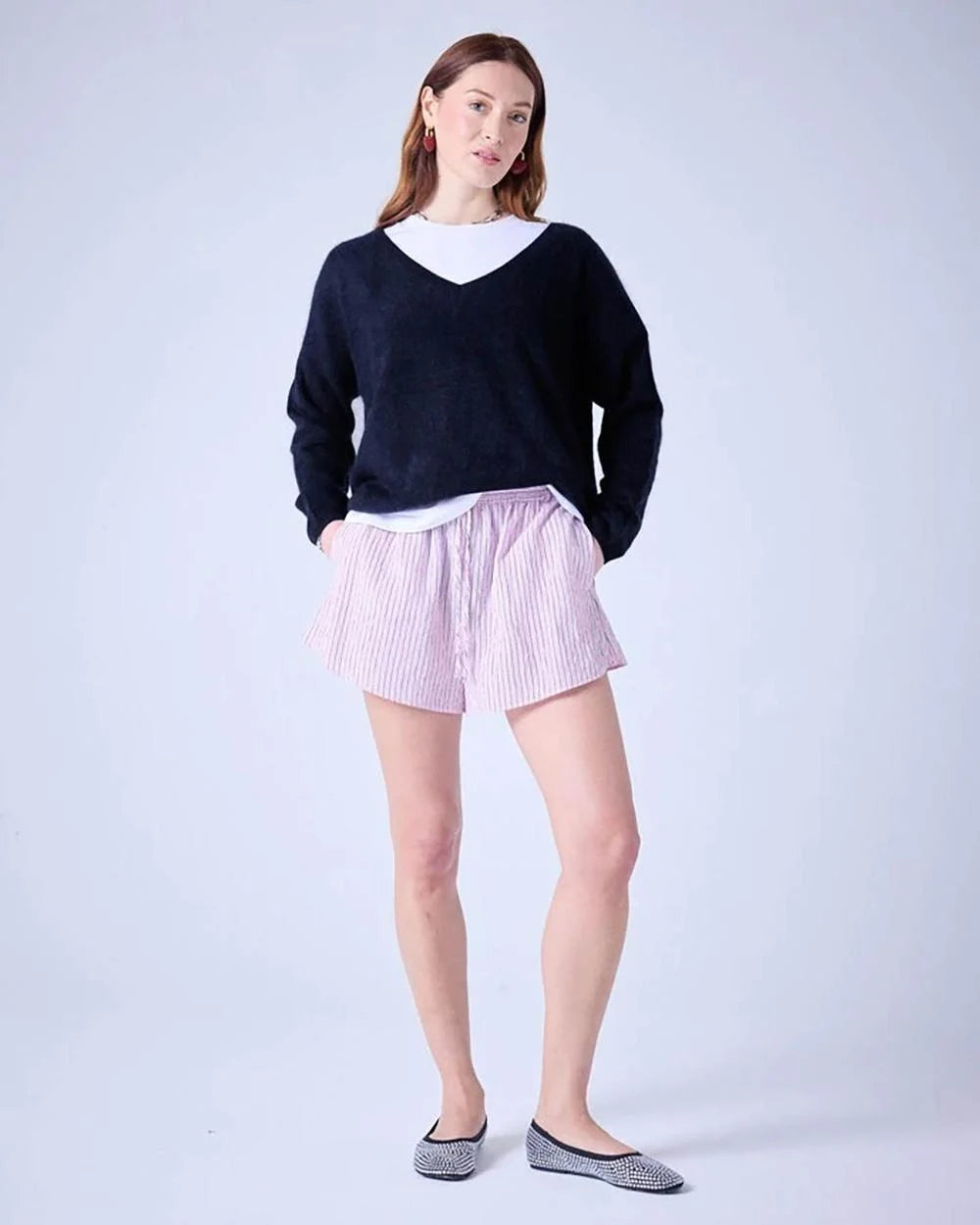 Soeli Brushed Cashmere Navy