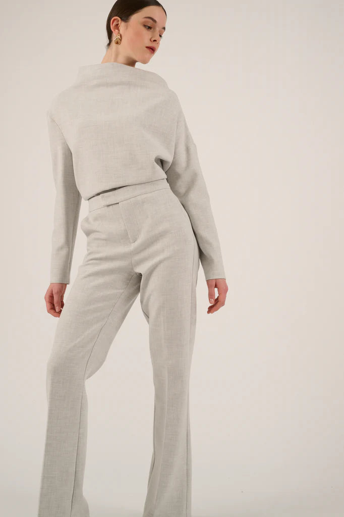 Laure Trousers Mist Grey