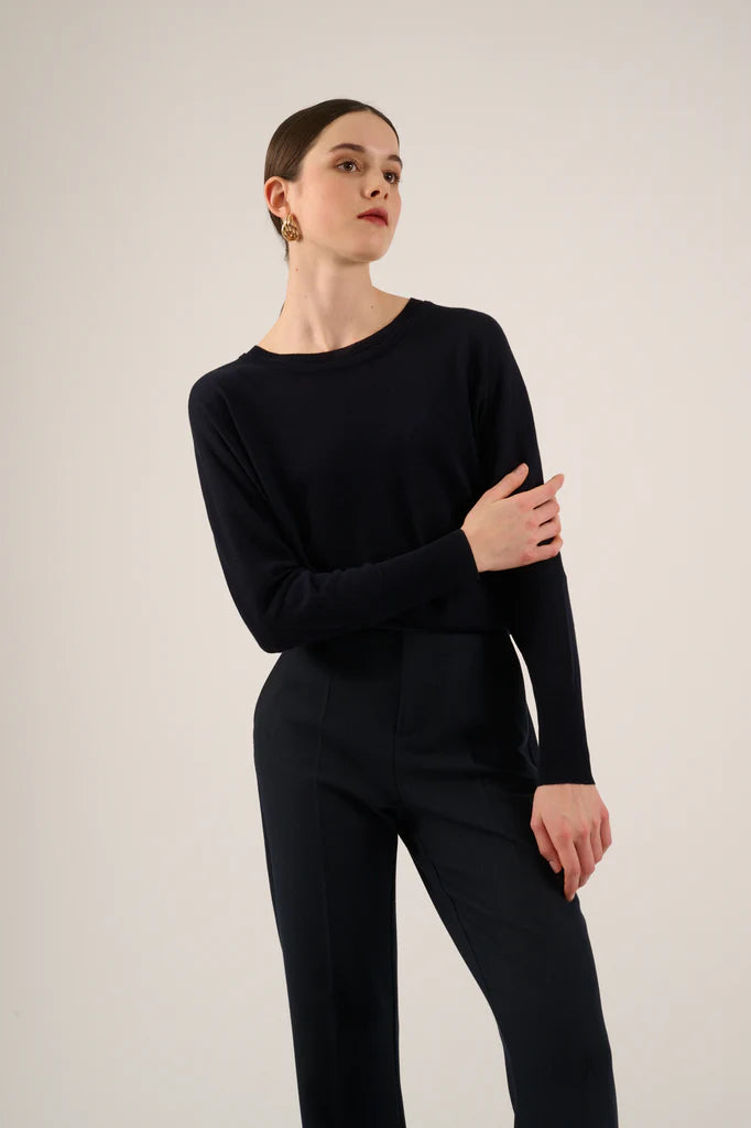 Rope Top Midnight Blue