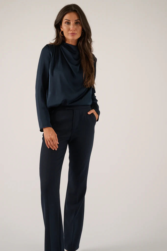 Tullah Blouse Midnight Blue