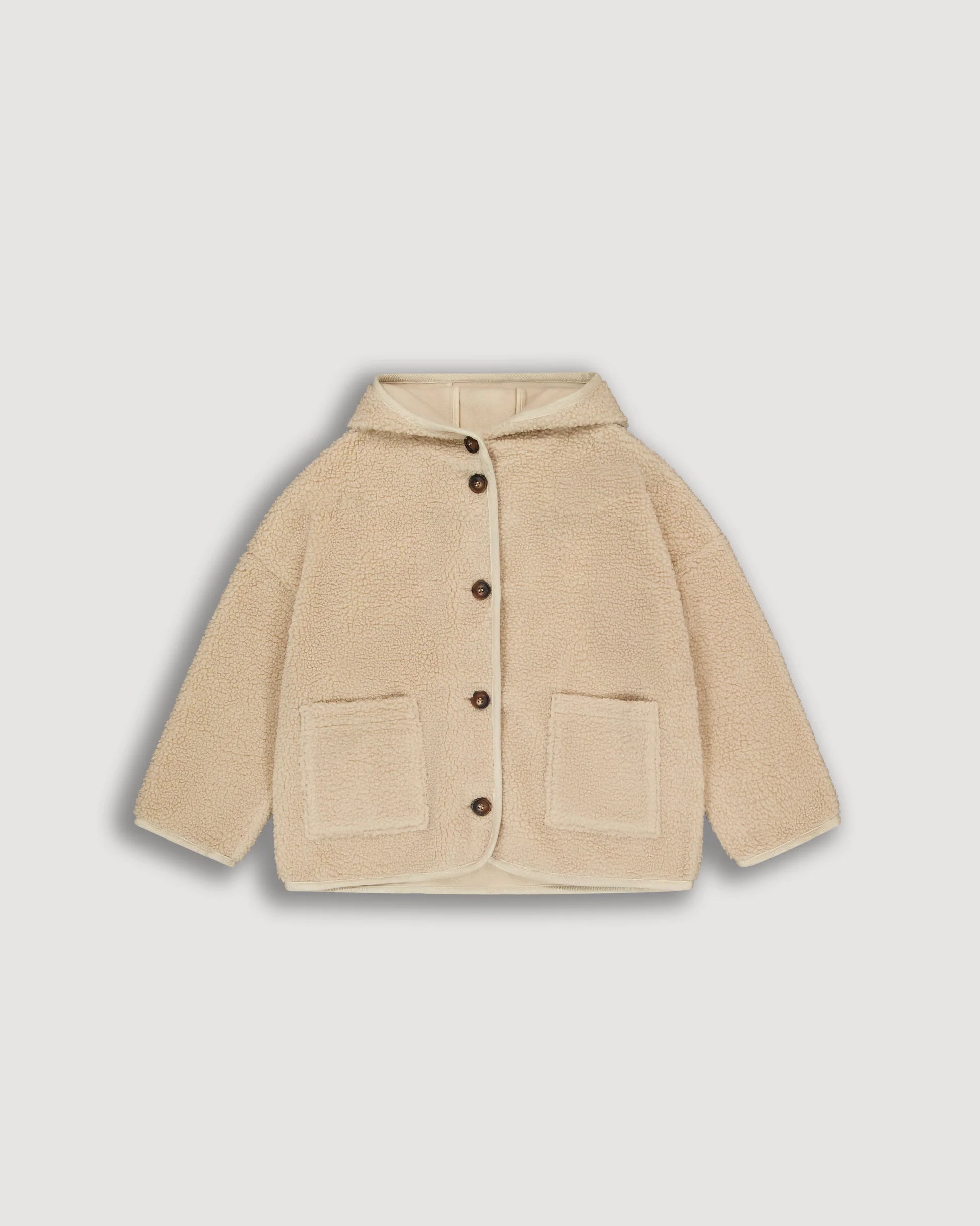 Visalia Teddy Coat Beige