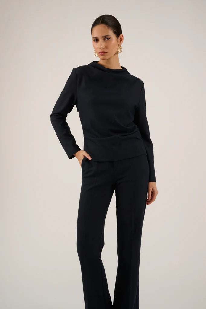 Baume Trousers Midnight Blue