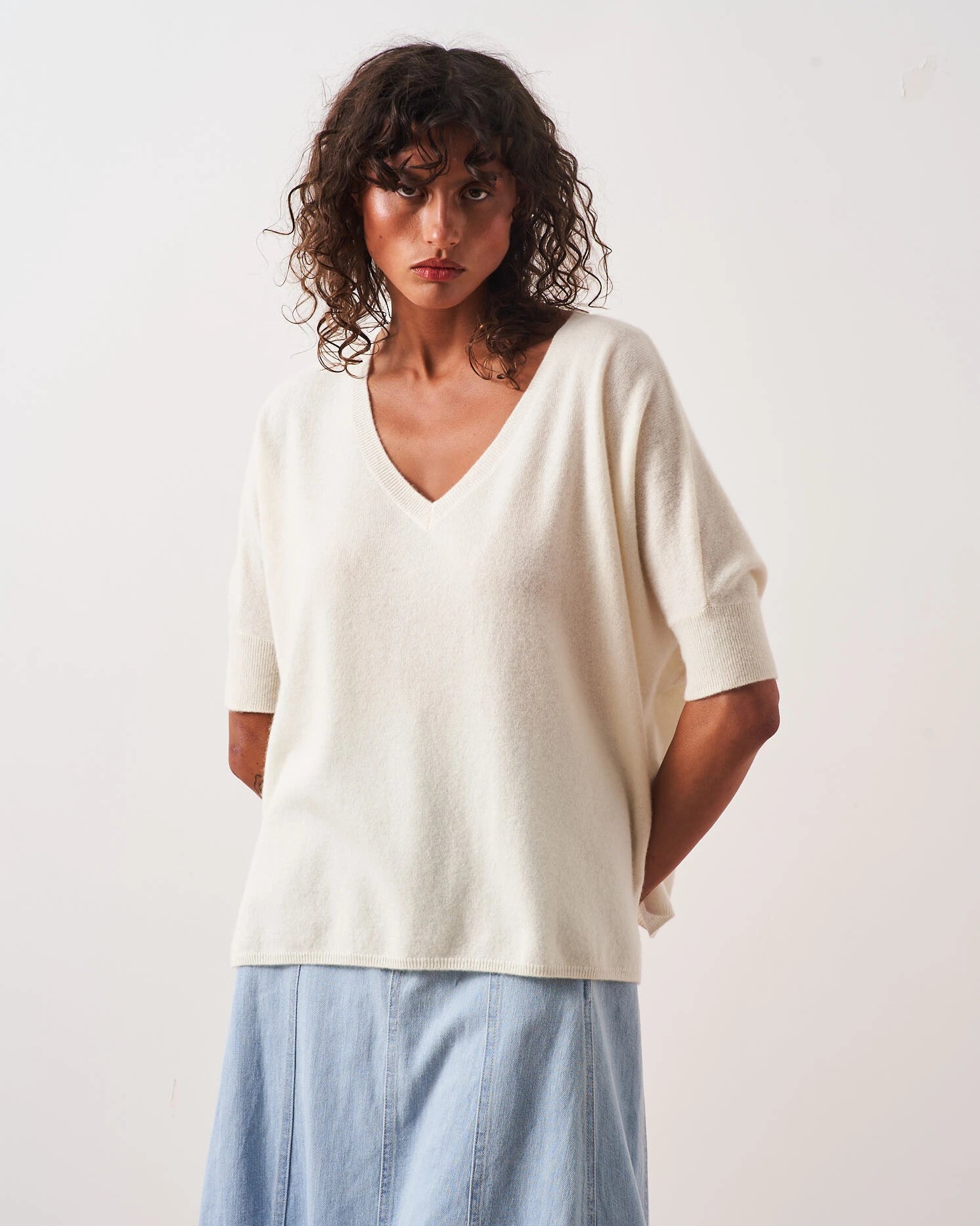Kate Sweater Ecru