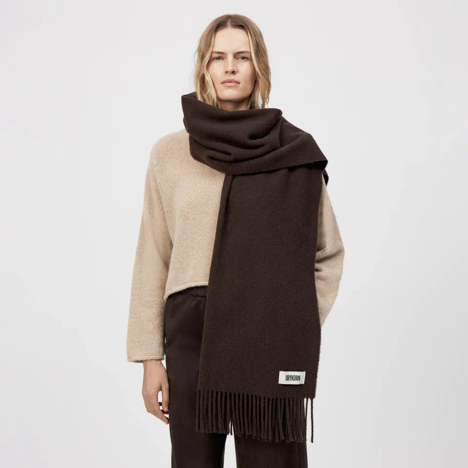 Gaze Scarf Brown