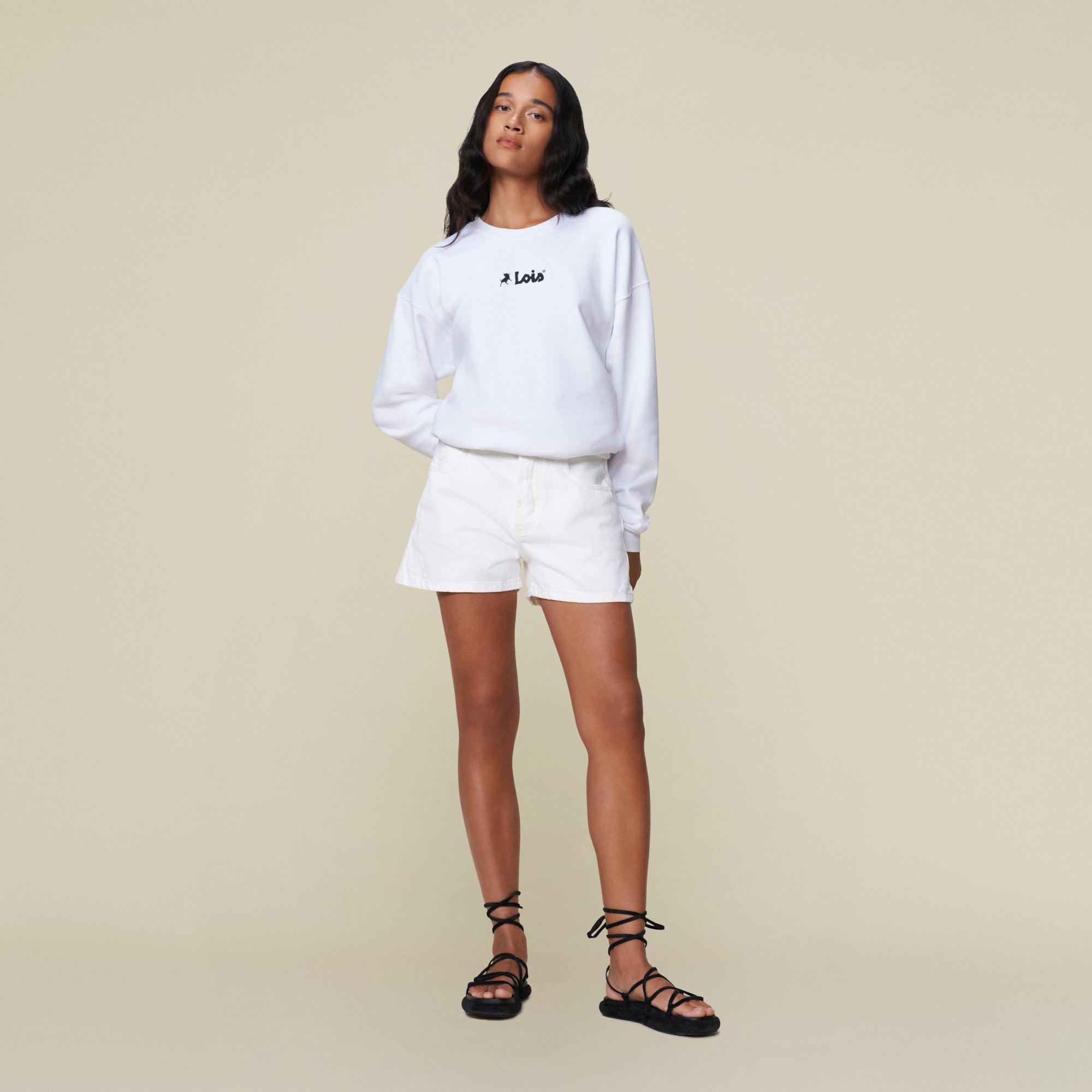 Sandra White Shorts