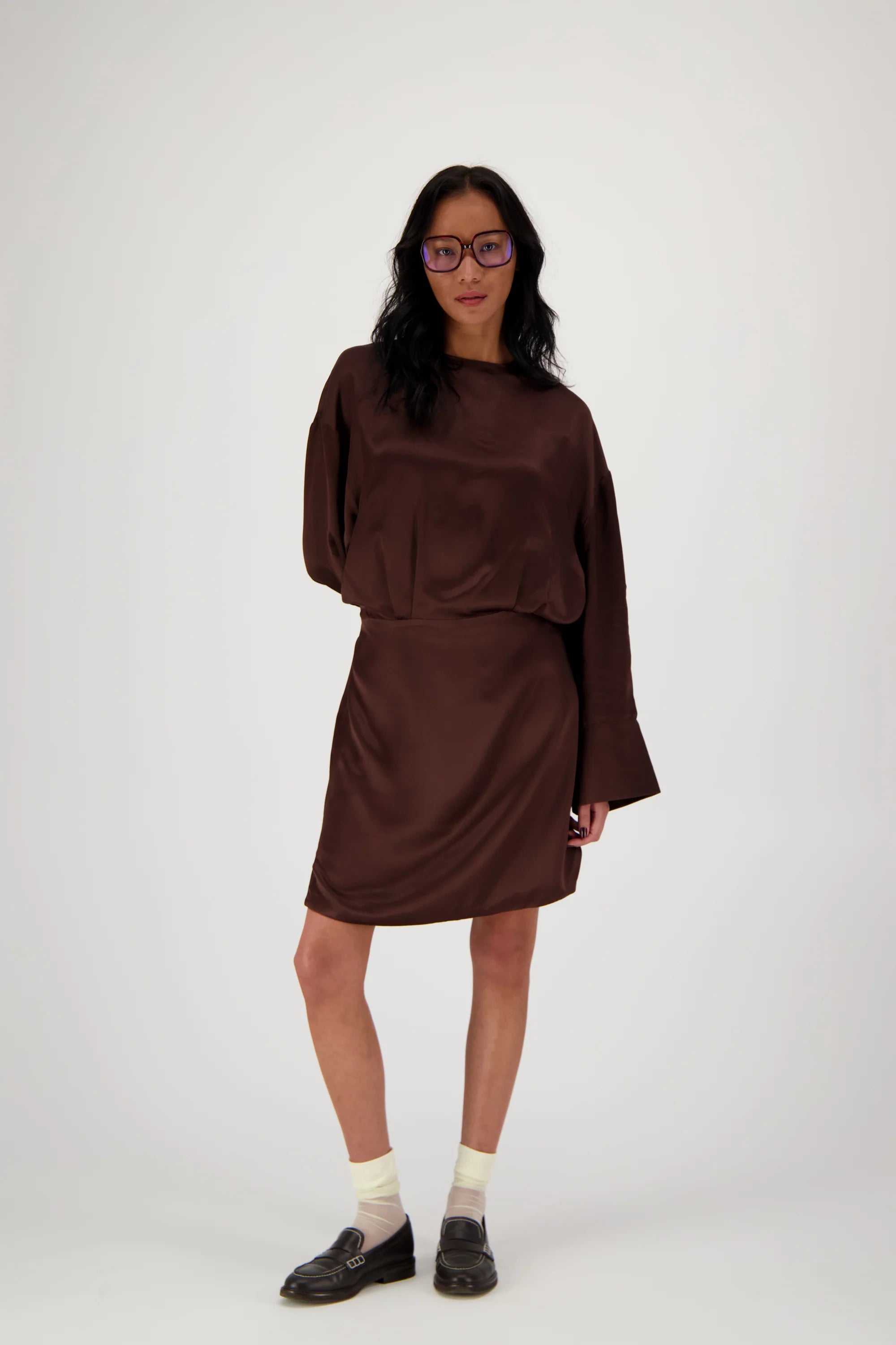 Gabby Dress - Chocolate