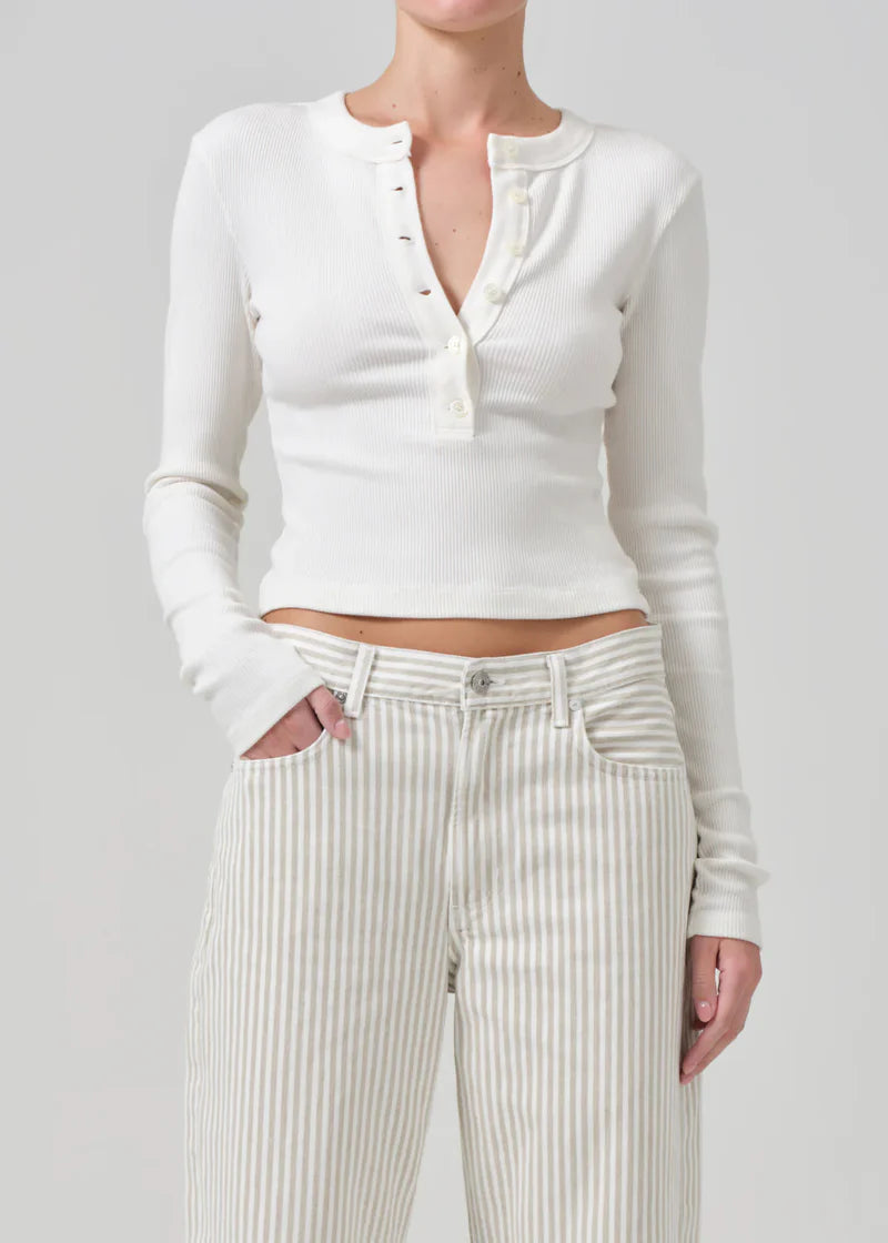 Varra Henley Top - Pashmina