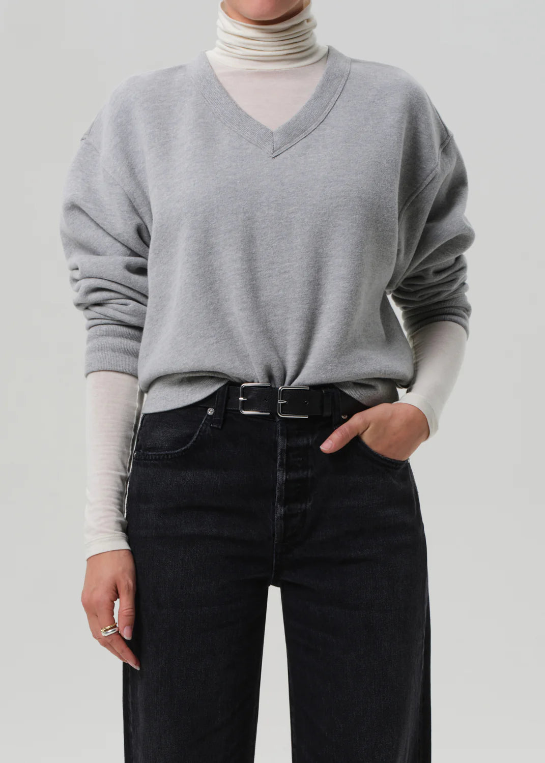 Vernata Pull Heather Grey