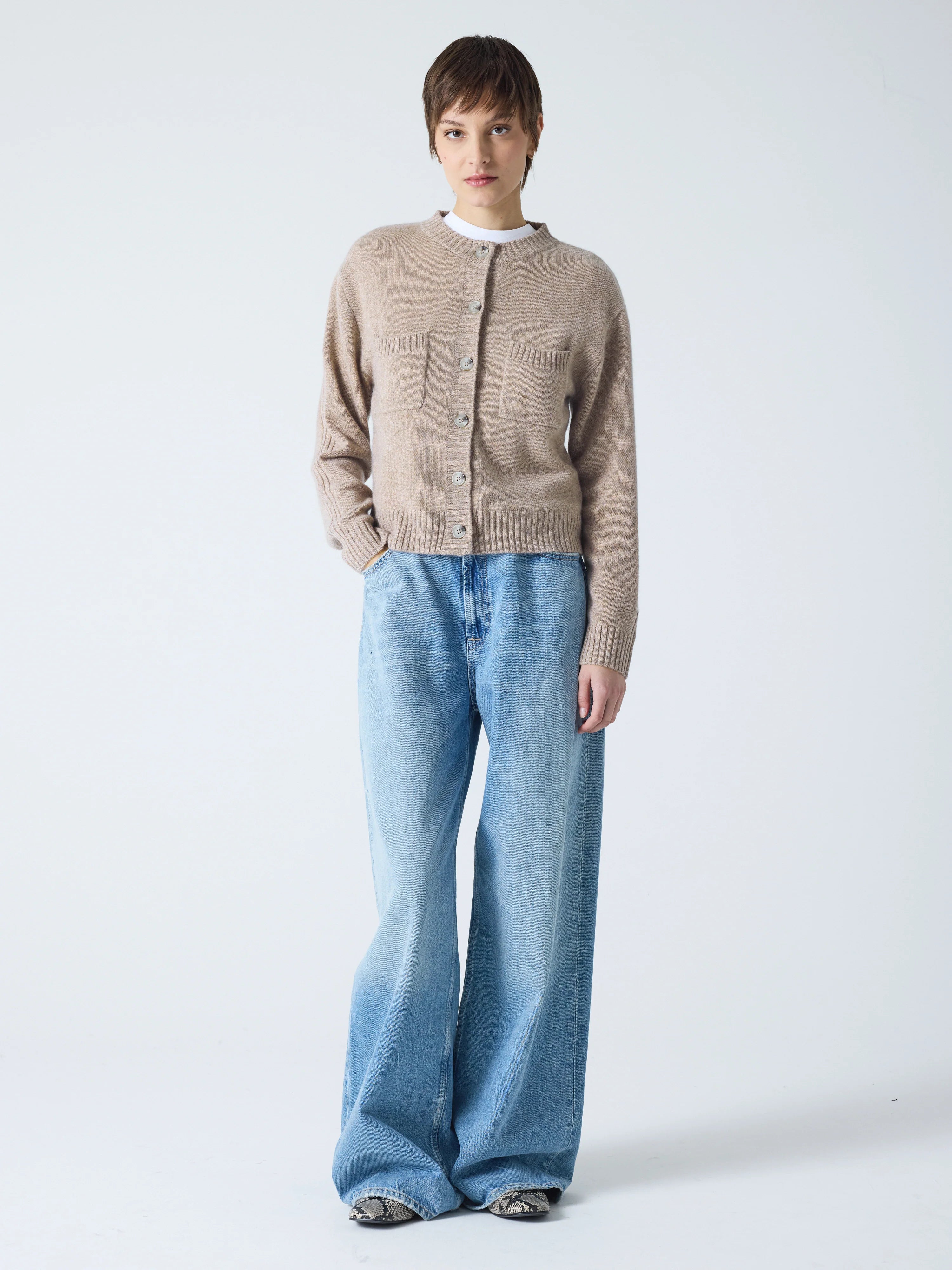 Rita Cardigan Chestnut