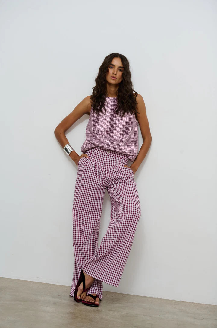 Pants Frankie Vichy Burgundy