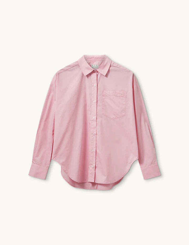 Claire Oversized Shirt - Pink