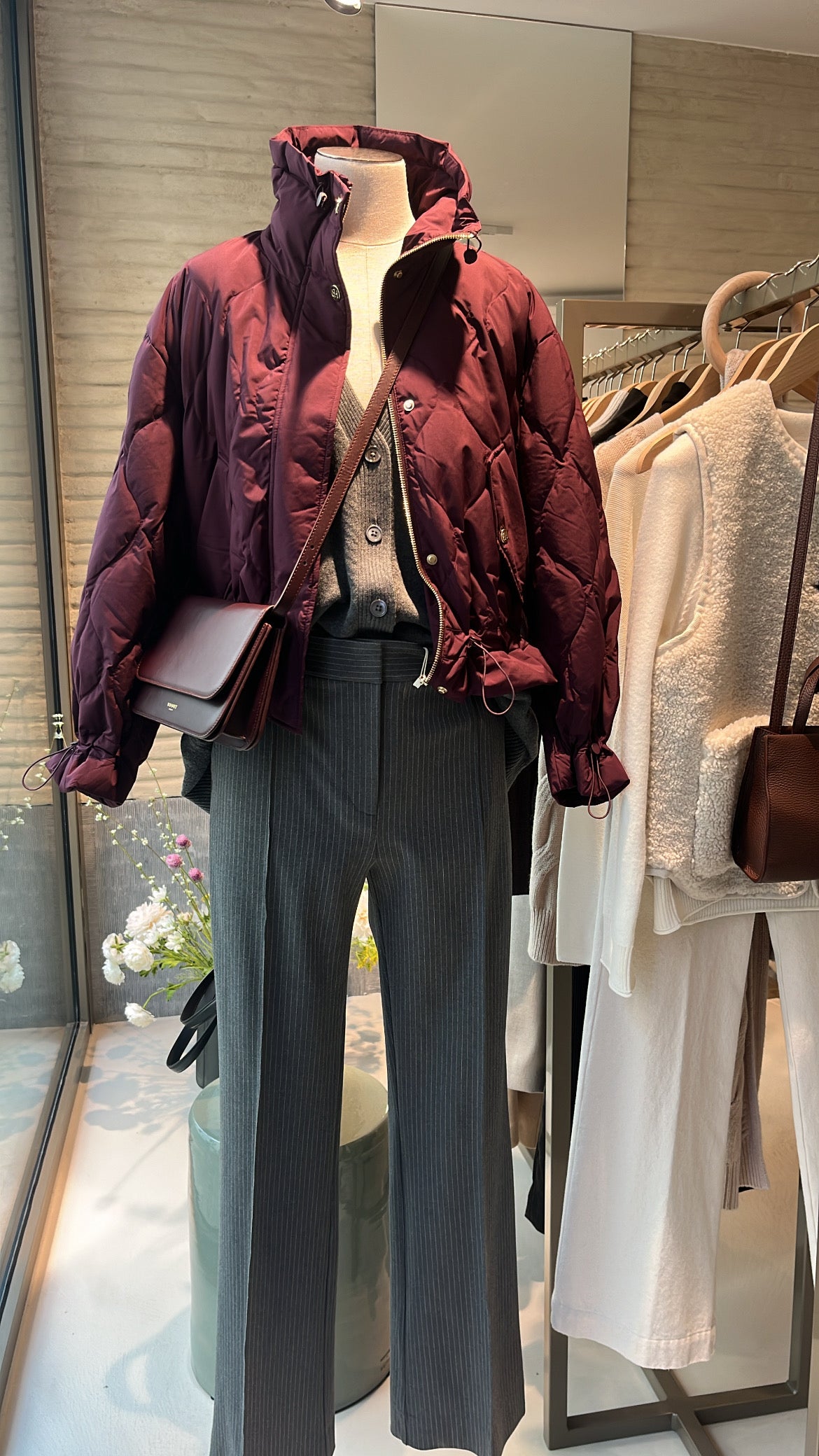Sol Jacket Burgundy