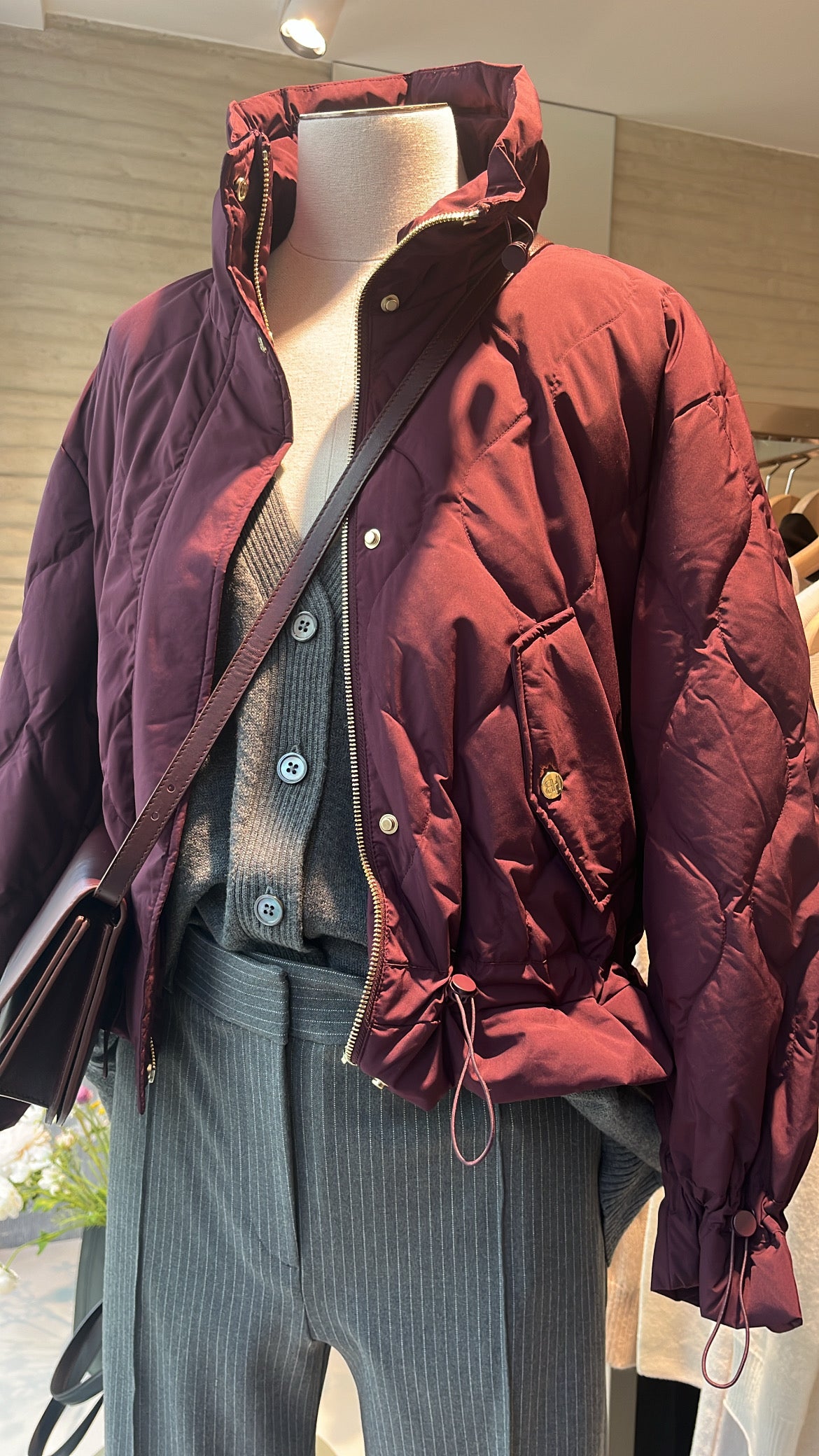 Sol Jacket Burgundy