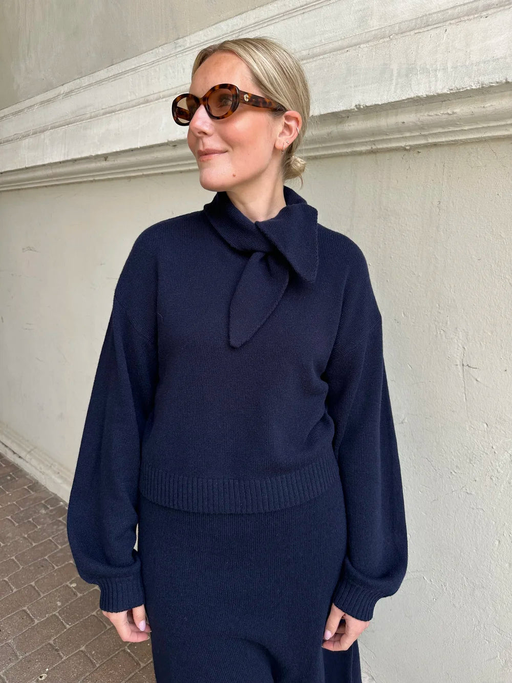 Carmen Scarf Sweater