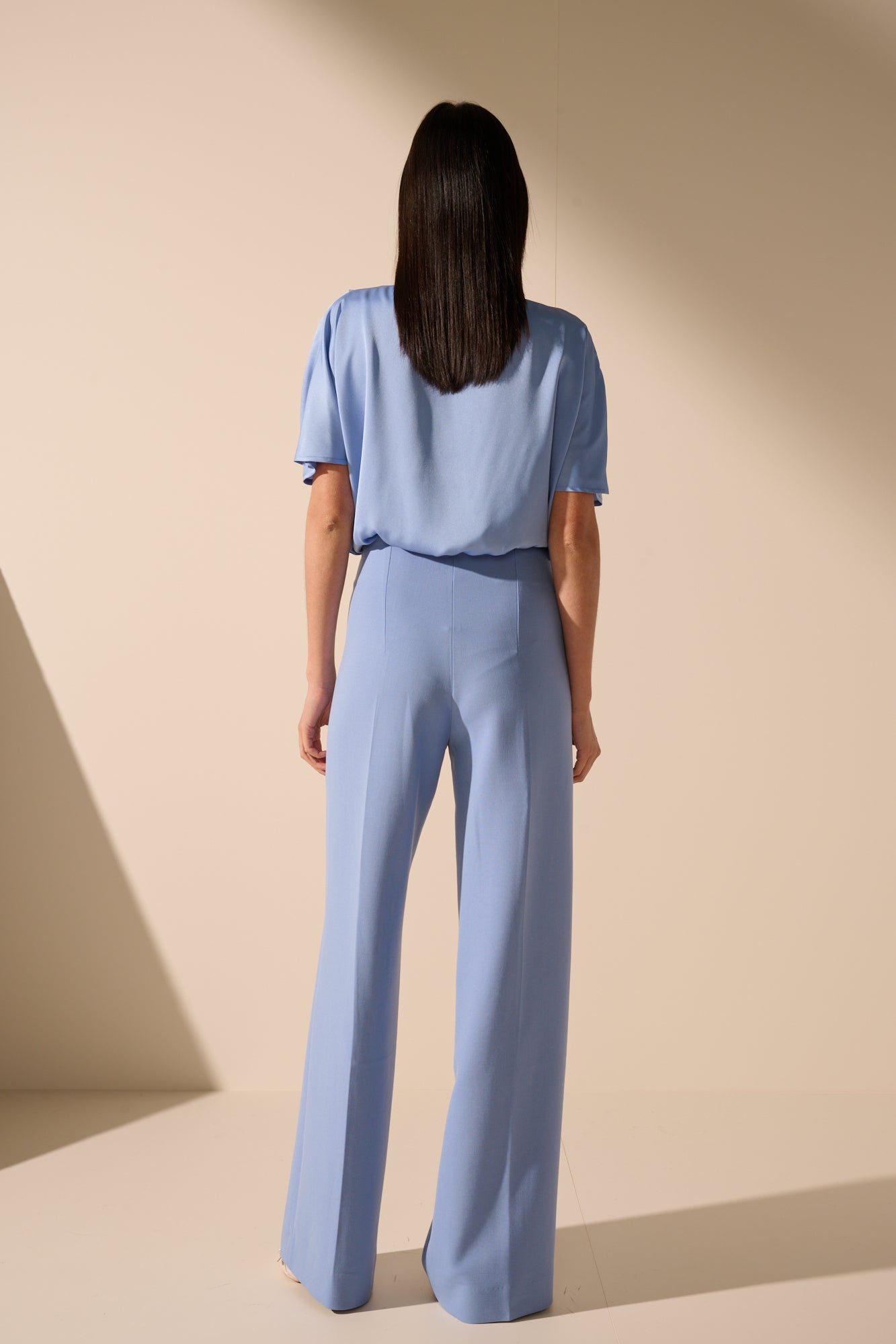 Amber Trousers Sky Blue