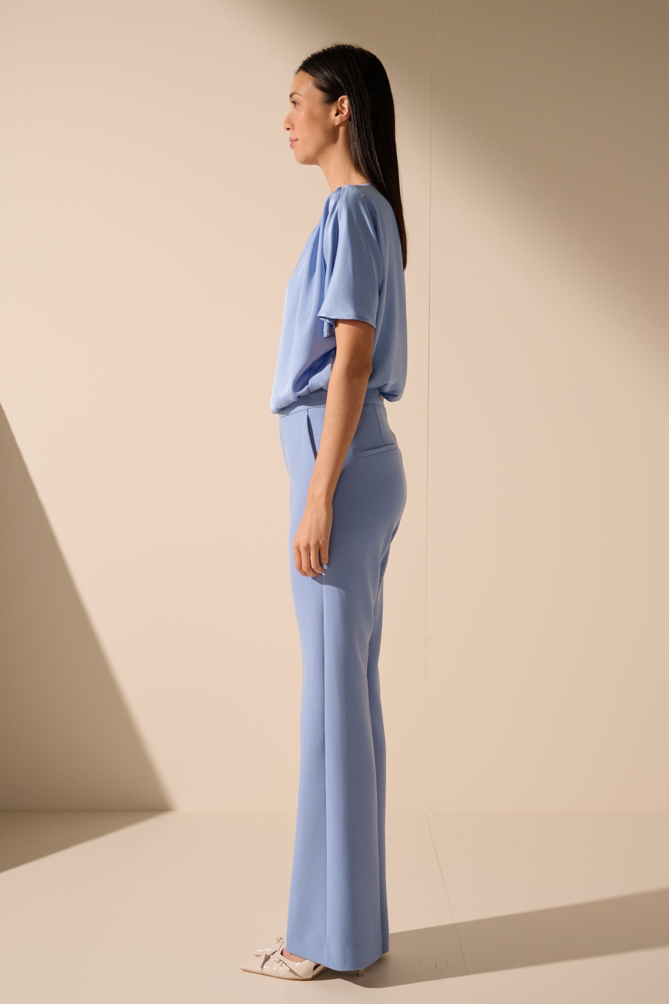 Laure Trousers Sky Blue