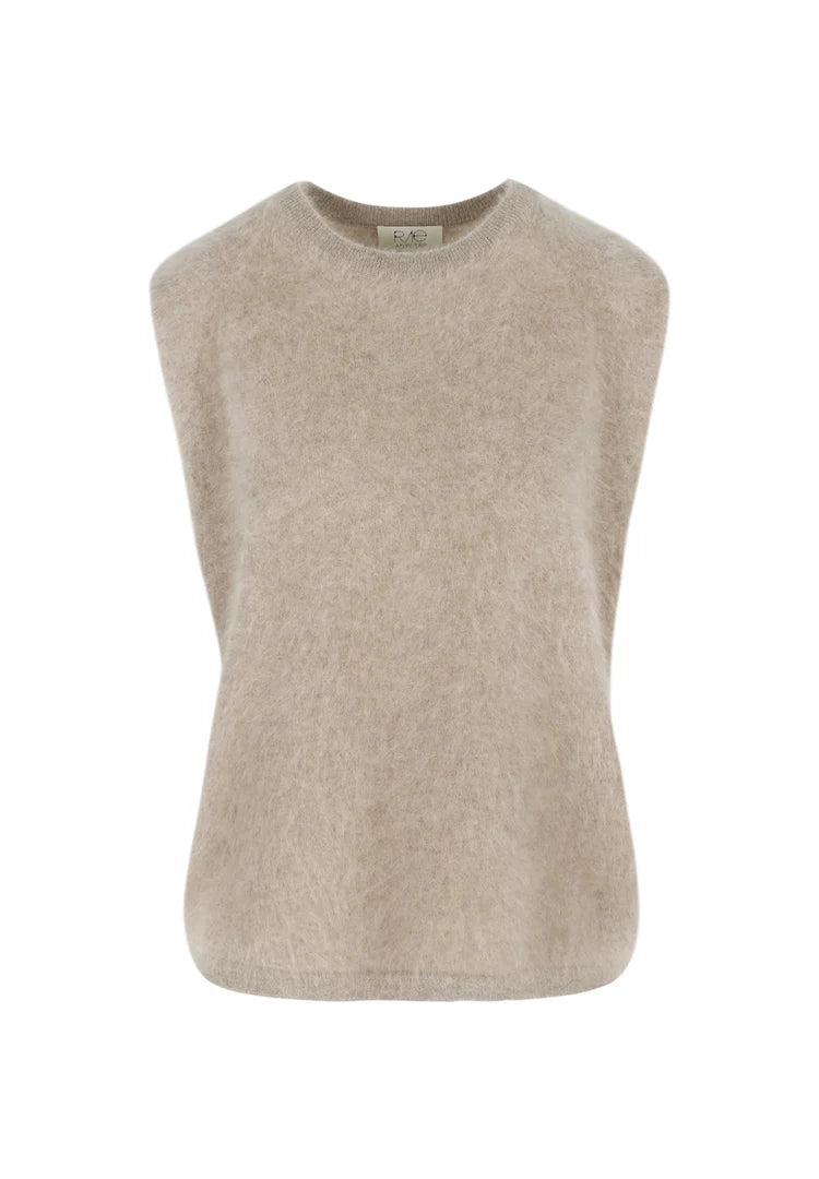 Mona Brushed Cashmere | Sand