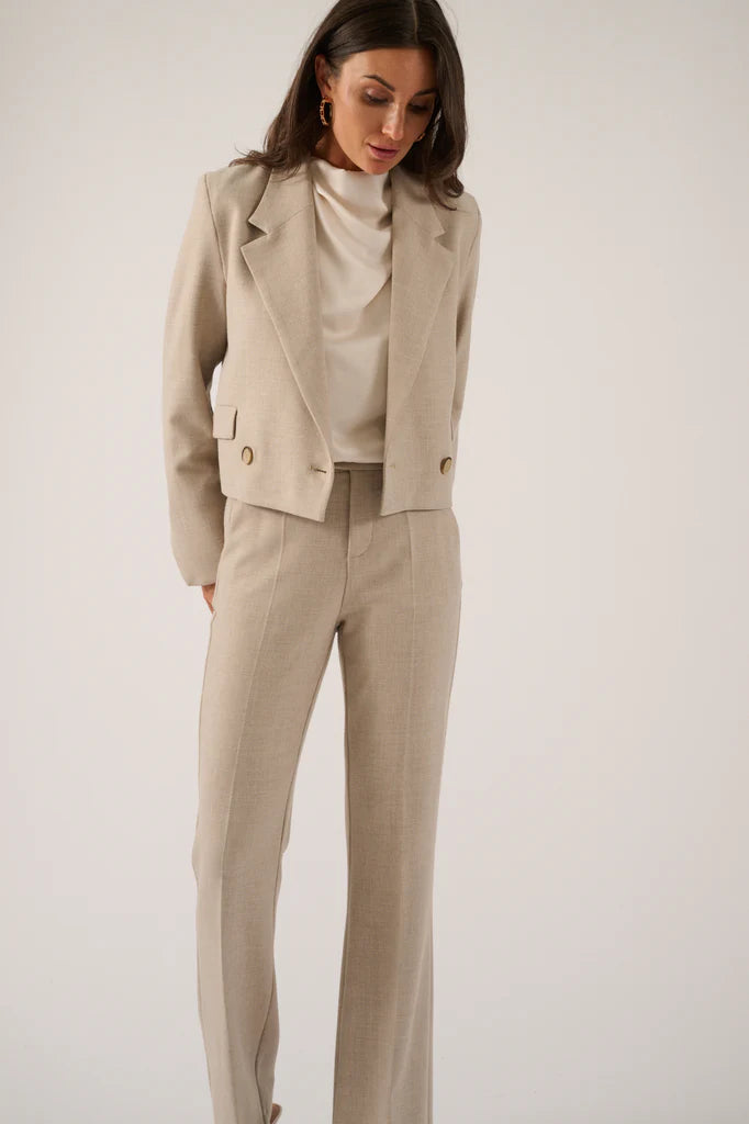 Baume Trousers Driftwood