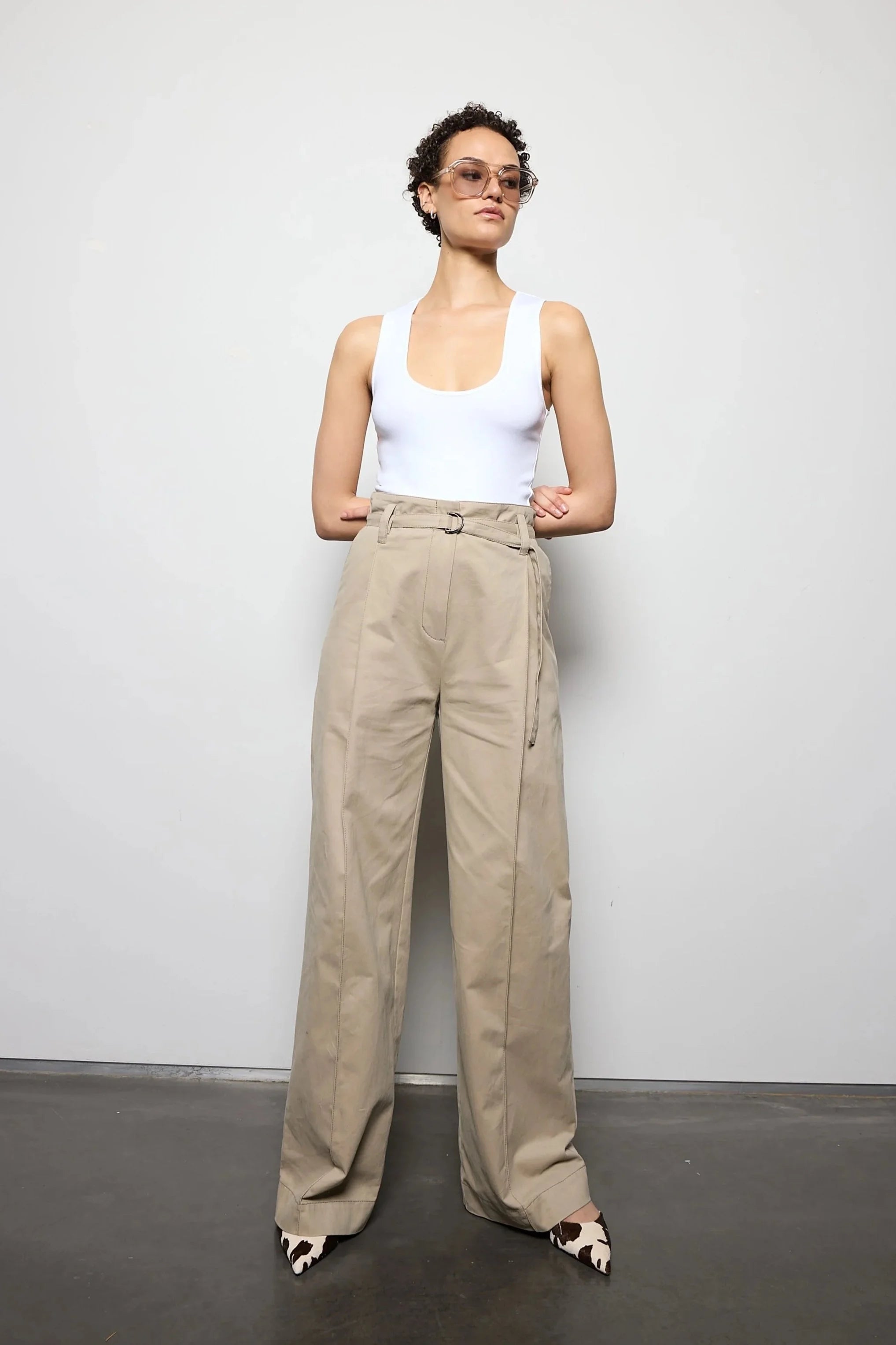 Julia Pants Beige