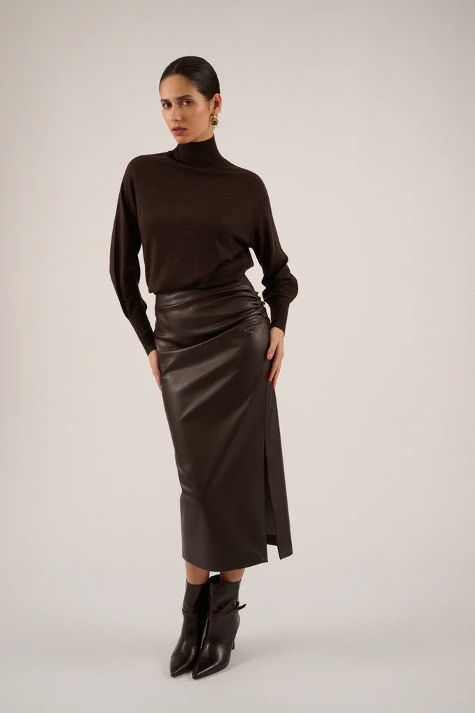 Faylin Skirt Chocolate