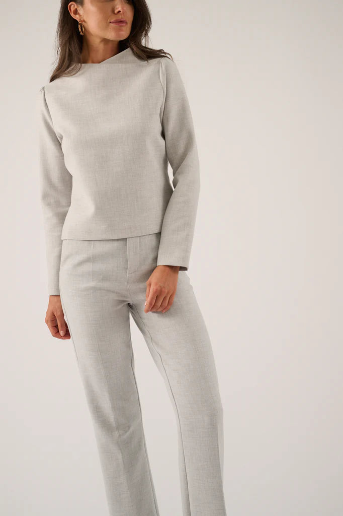 Maxine Top Mist Grey