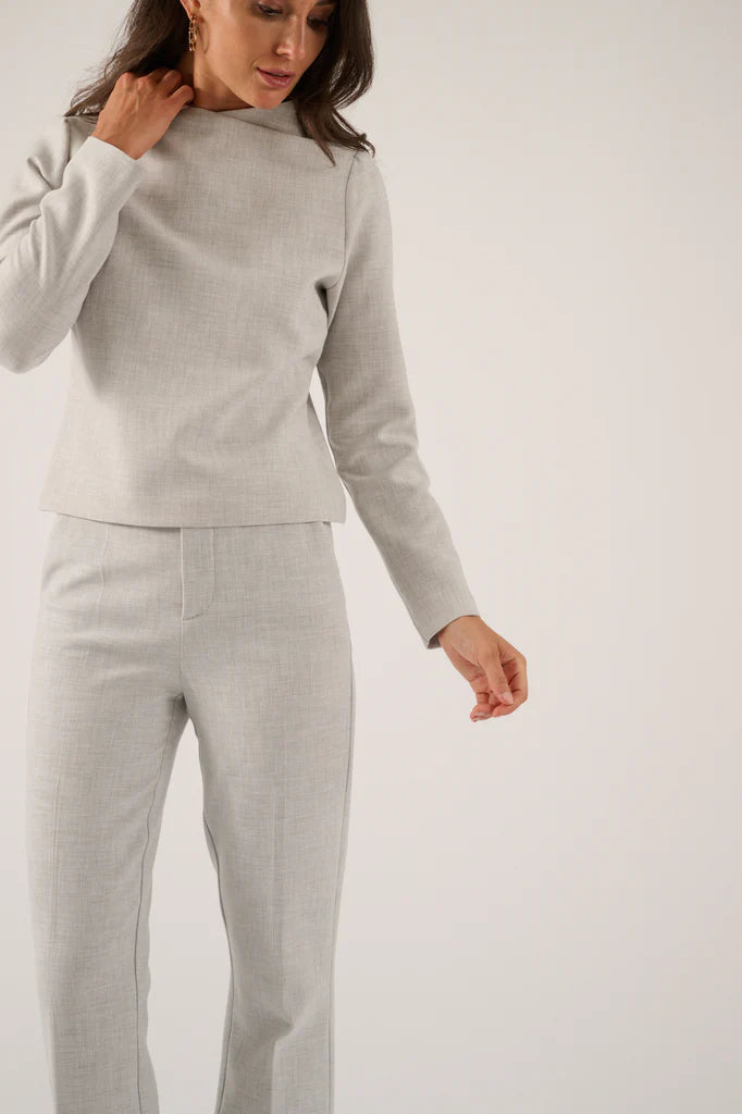 Maxine Top Mist Grey