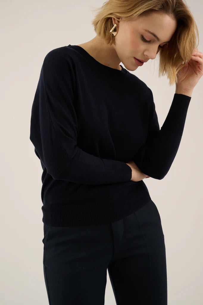 Rope Top Midnight Blue