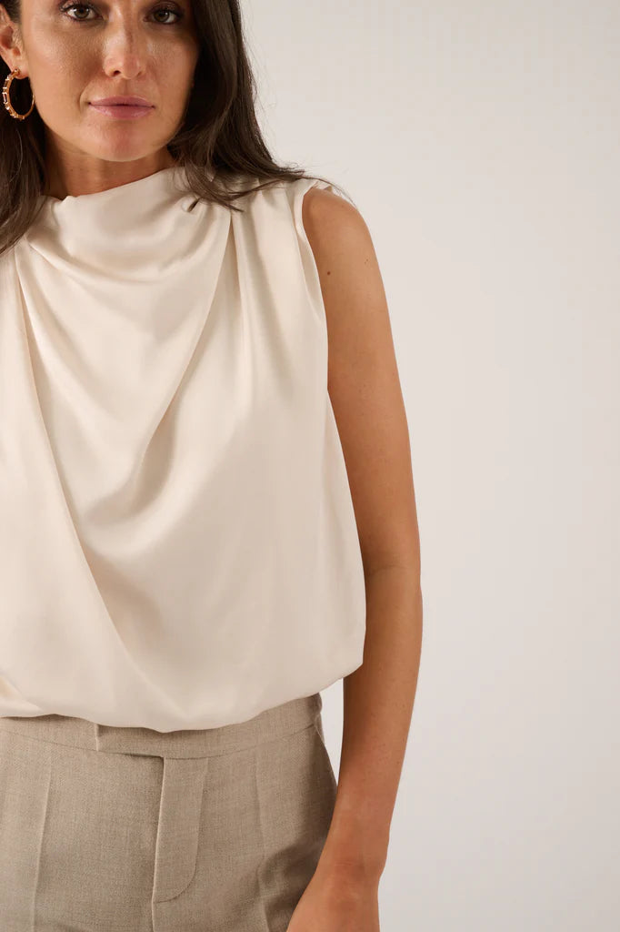Tux Blouse Natural