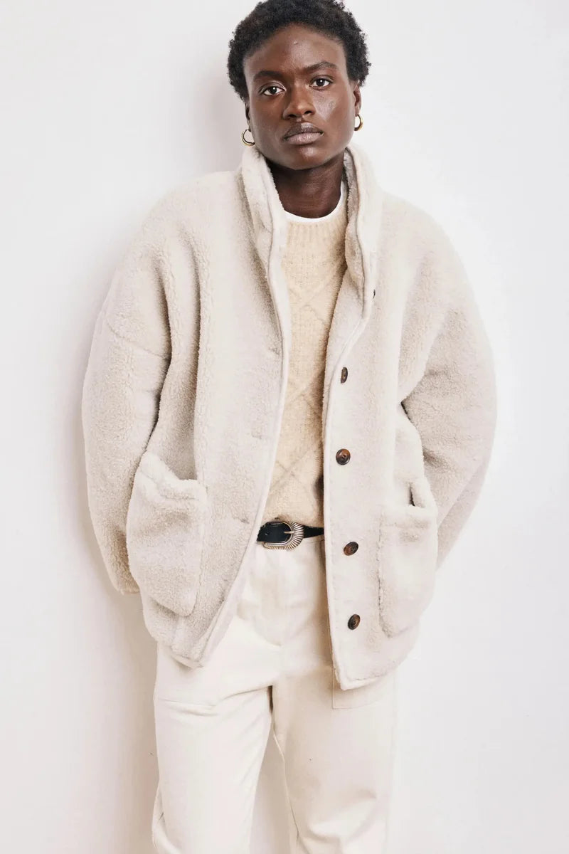 Vanille Furry Coat